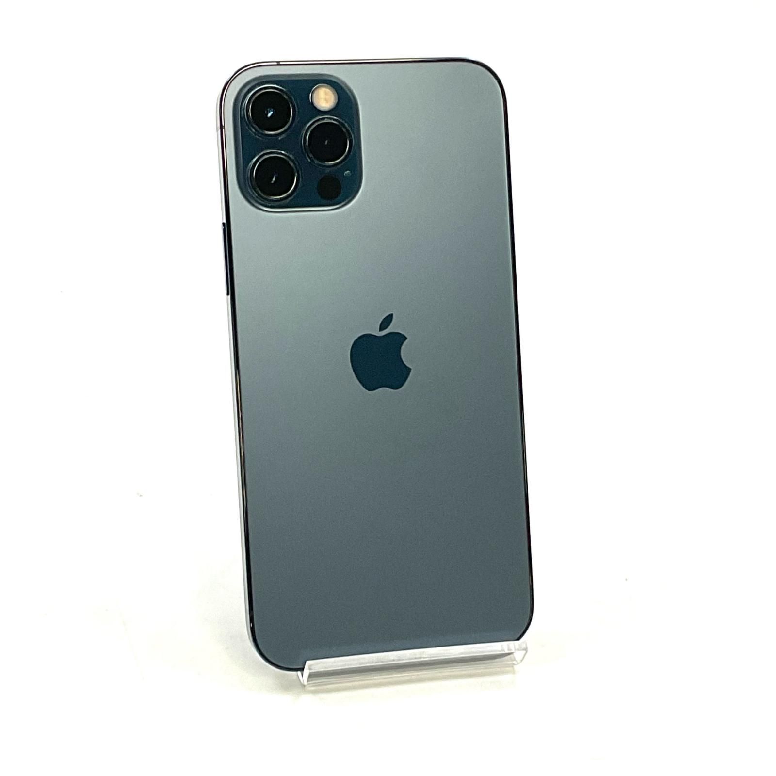 全額返金保証】【最速発送】 iPhone 12 Pro 256GB ブルー docomo 白