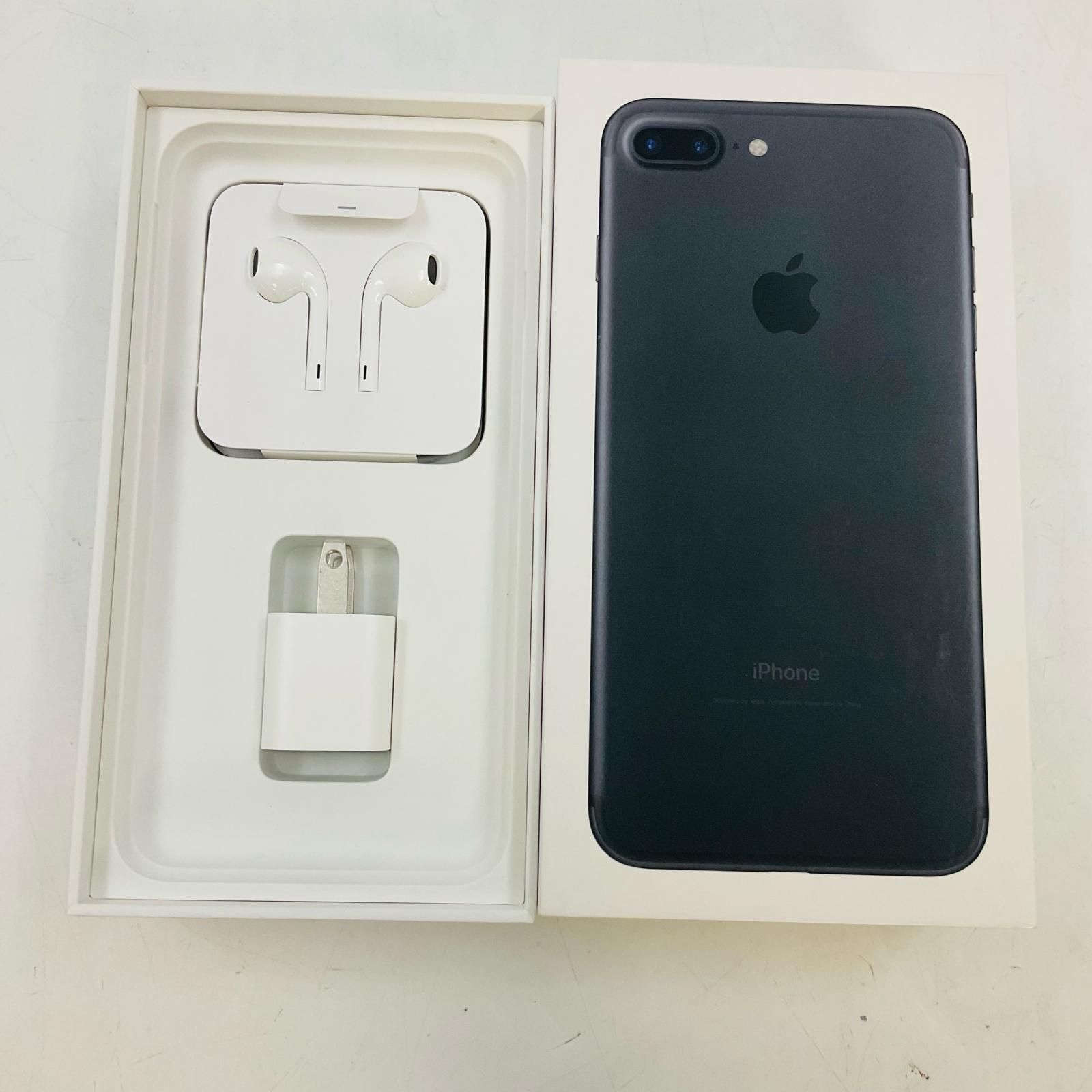 iPhone 7 Plus 128GB ブラック Softbank 白ロム - メルカリ