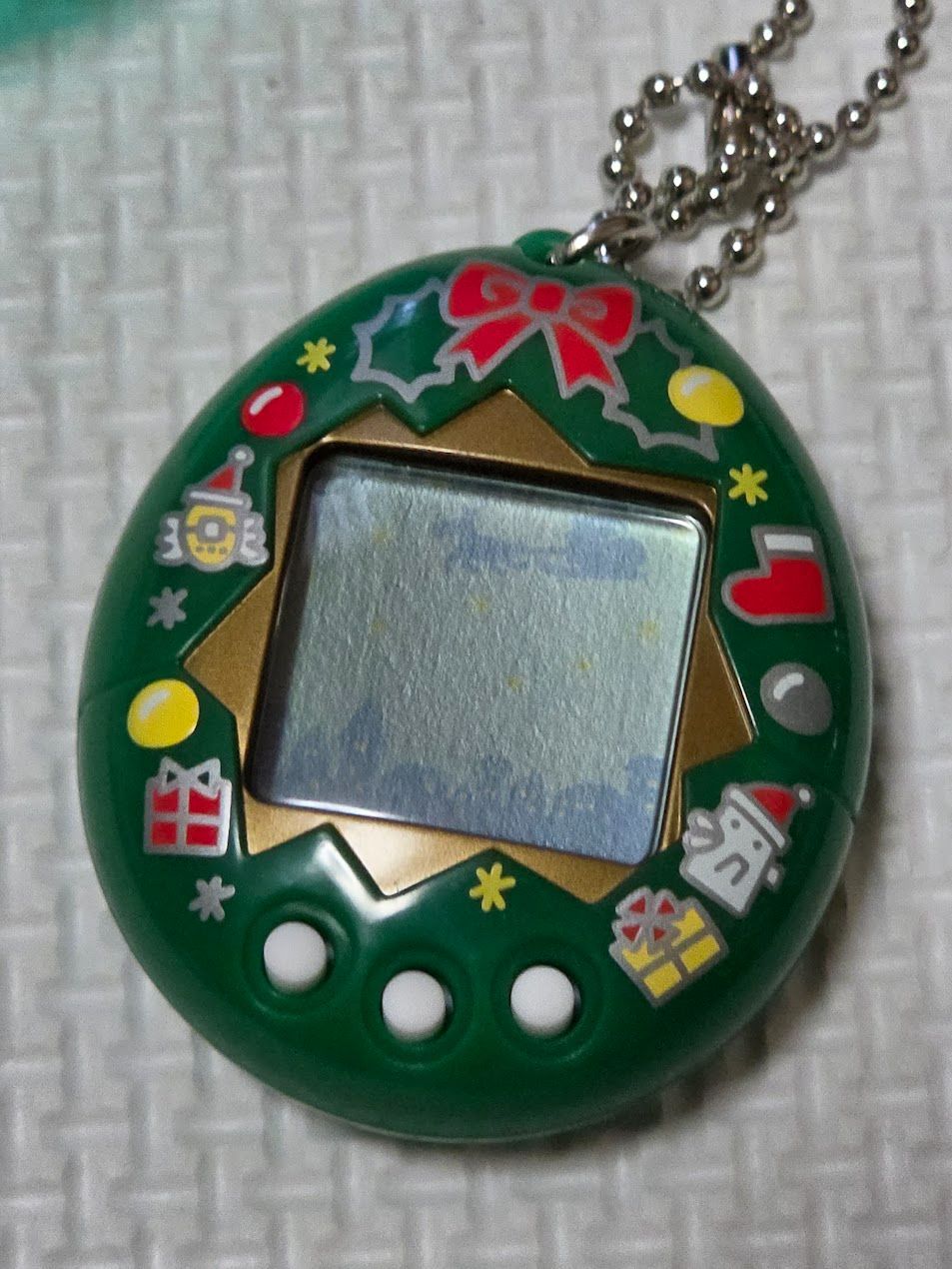 美品 サンタクロっちのたまごっち 緑 ケース付き - メルカリ