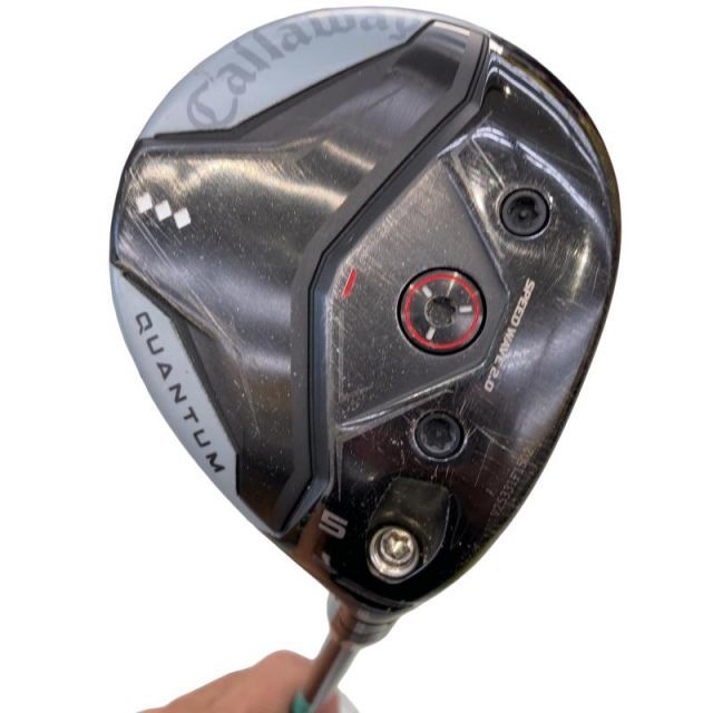 【中古】 キャロウェイ QUANTUM ◆◆◆ 5W フェアウェイウッド FW TENSEI GRAY for CW 60(QUANTUM FW) (フレックスS) メンズ 男性用 右利き 右用 Cランク ゴルフクラブ