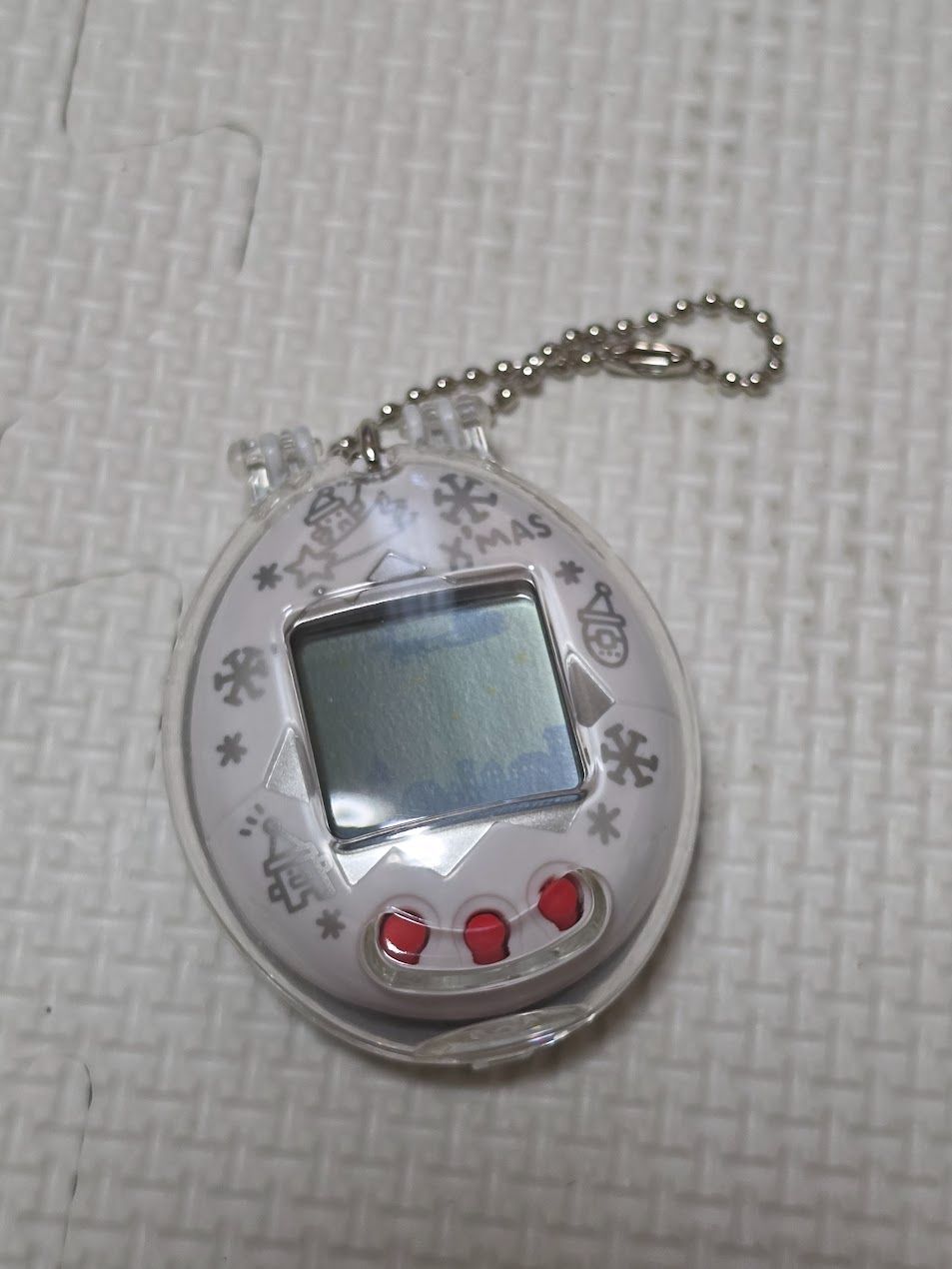 美品 サンタクロっちのたまごっち 白 ケース付き - メルカリ