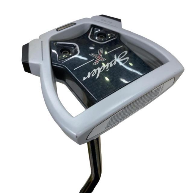 【中古】 テーラーメイド Spider X CHALK/WHITE シングルベンド 33インチ パター PT スチール(ブラック) (フレックスその他) メンズ 男性用 右利き 右用 Dランク ゴルフクラブ 13,884円