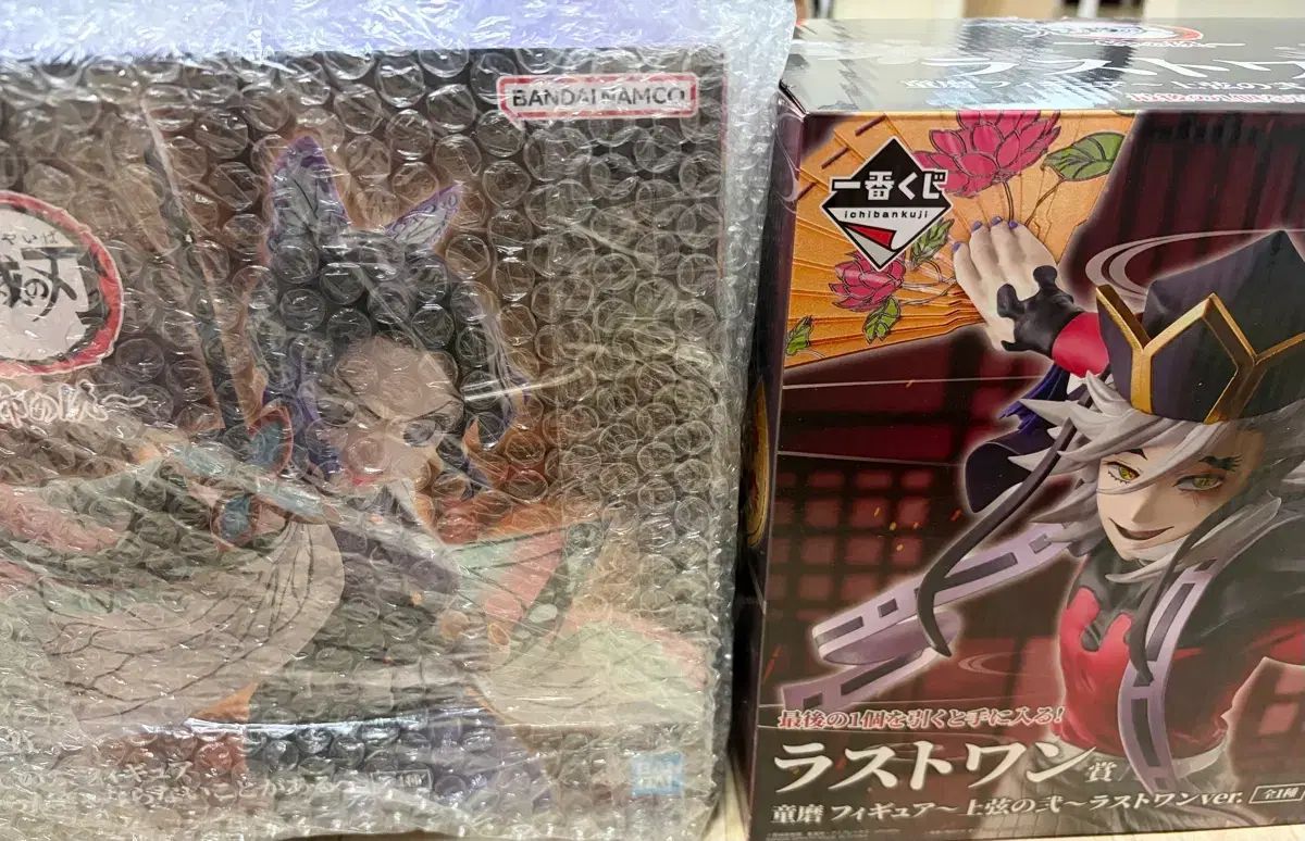 鬼滅の刃 しのぶ A賞 + 童磨 ラストワン (ダブルテープ)