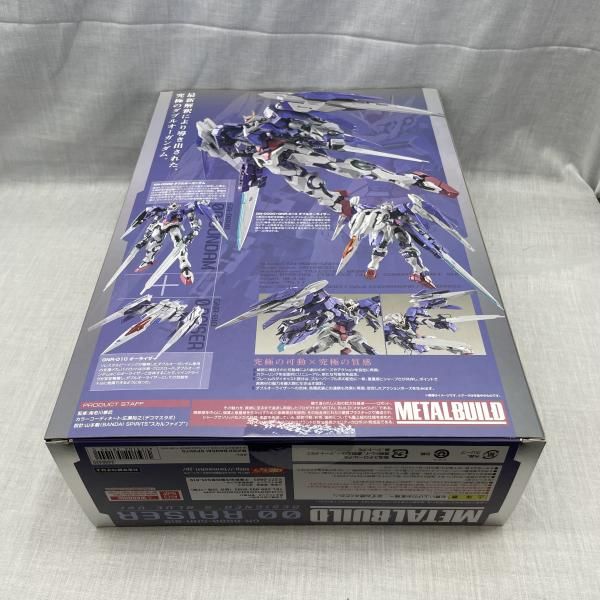 中古】未開)METAL BUILD ダブルオーライザー デザイナーズブルーVer