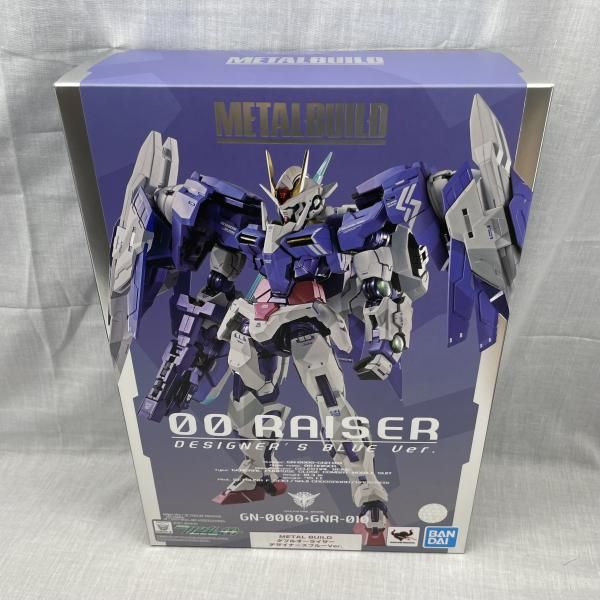 中古】未開)METAL BUILD ダブルオーライザー デザイナーズブルーVer