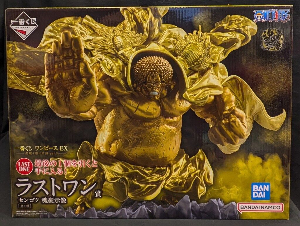 BANDAI SPIRITS 一番くじ ワンピース EX 悪魔を宿す者達 vol.3 ラストワン賞 センゴク 魂豪示像