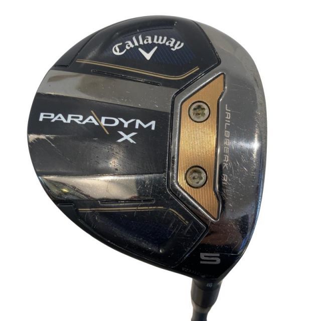 【中古】 キャロウェイ PARADYM X 5W フェアウェイウッド FW VENTUS TR 5 for CW(PARADYM FW) (フレックスS) メンズ 男性用 右利き 右用 Cランク ゴルフクラブ