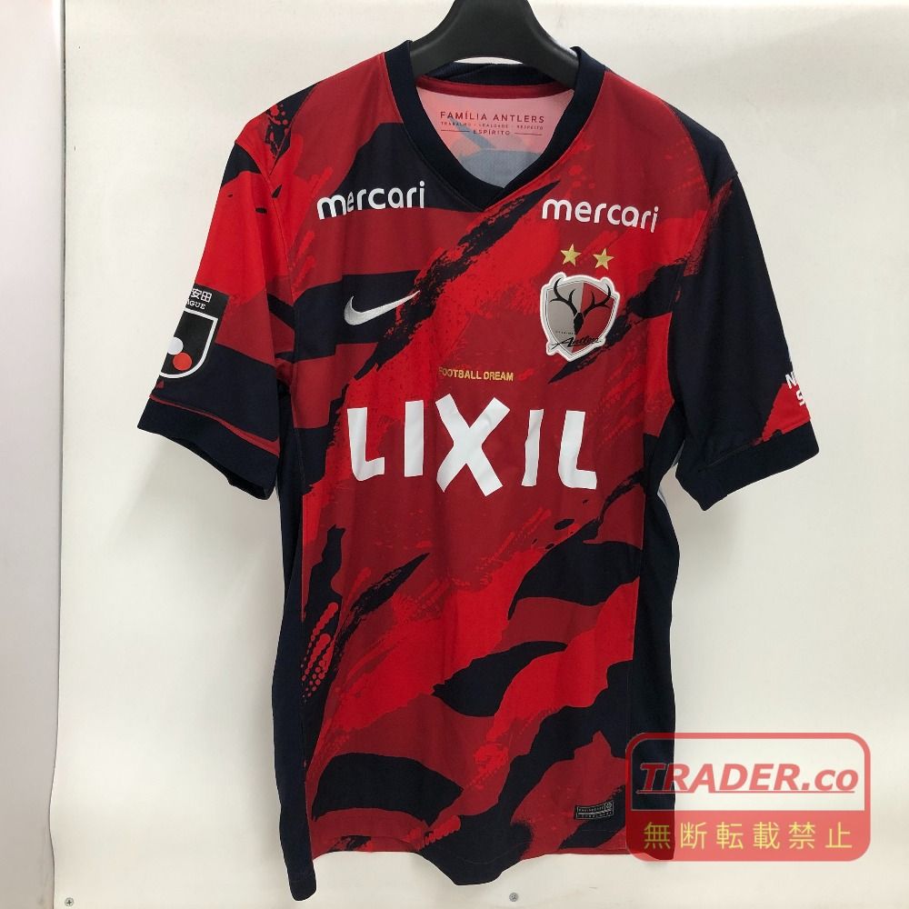 02w26756 ナイキ NIKE 鹿島アントラーズ レプリカユニフォーム 40 鈴木