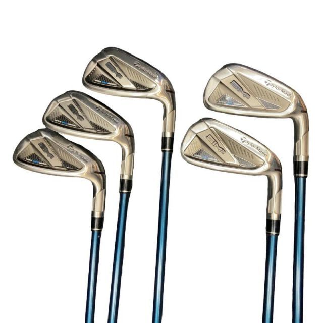 【中古】 テーラーメイド SIM2 MAX 5S アイアンセット IR TENSEI BLUE TM60(SIM2 IR) (フレックスS) メンズ 男性用 右利き 右用 Cランク ゴルフクラブ