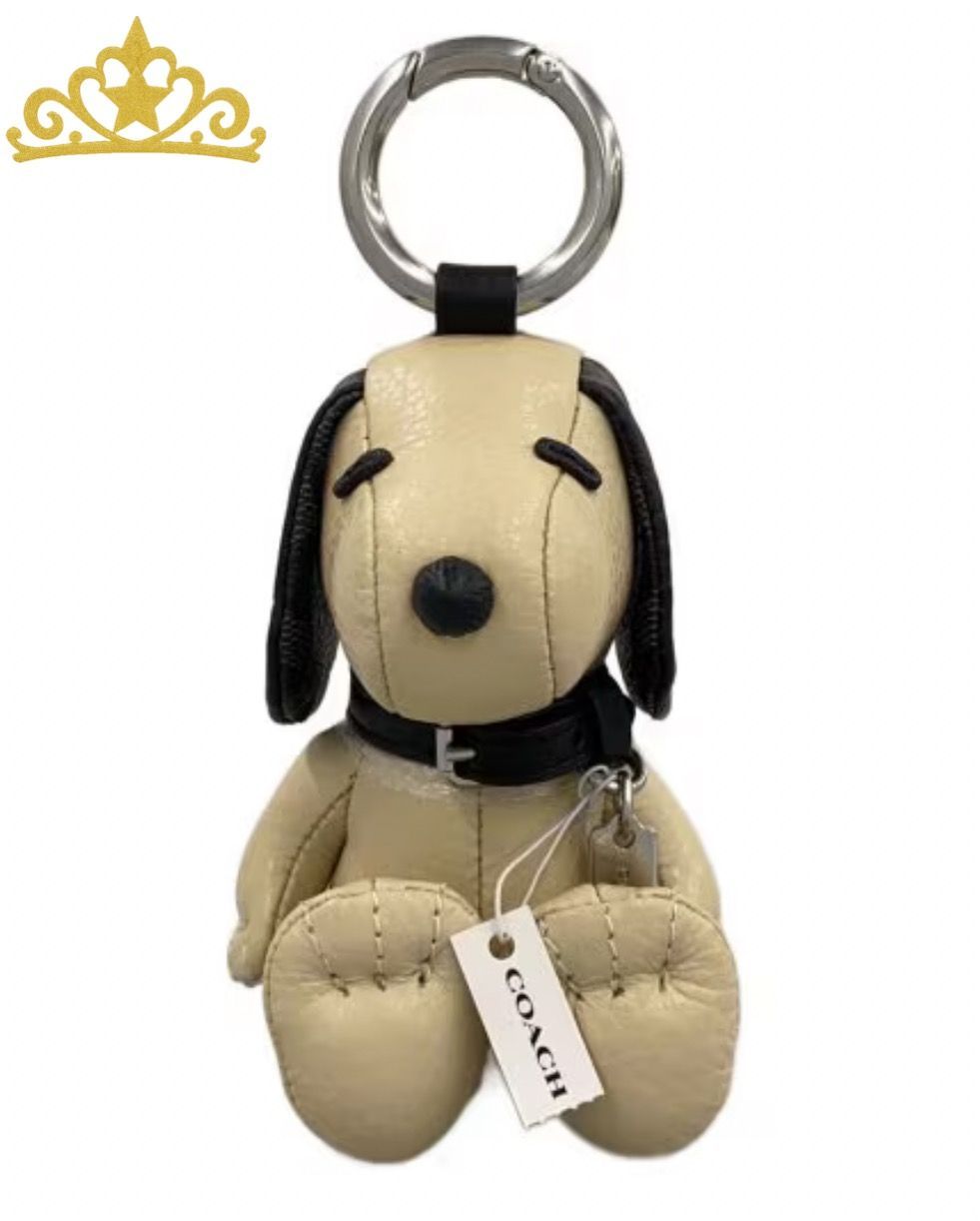 COACH × PEANUTS スヌーピー キーホルダー コーチ キーリング