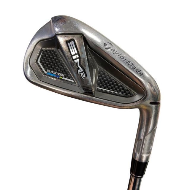 【中古】 テーラーメイド SIM2 MAX・OS 5S アイアンセット IR KBS MAX MT85 JP (フレックスS) メンズ 男性用 右利き 右用 Cランク ゴルフクラブ