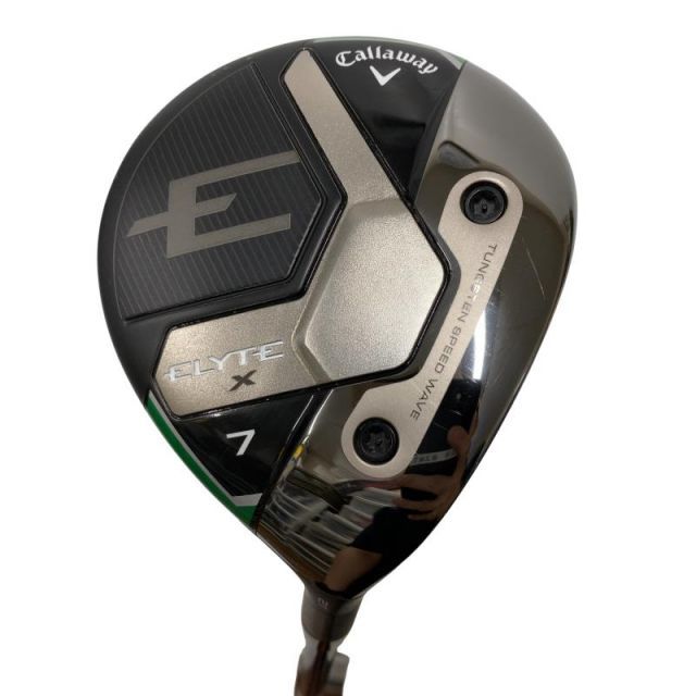 【中古】 キャロウェイ ELYTE X 7W フェアウェイウッド FW VENTUS GREEN 50 for CW(ELYTE FW) (フレックスR) メンズ 男性用 右利き 右用 Cランク ゴルフクラブ