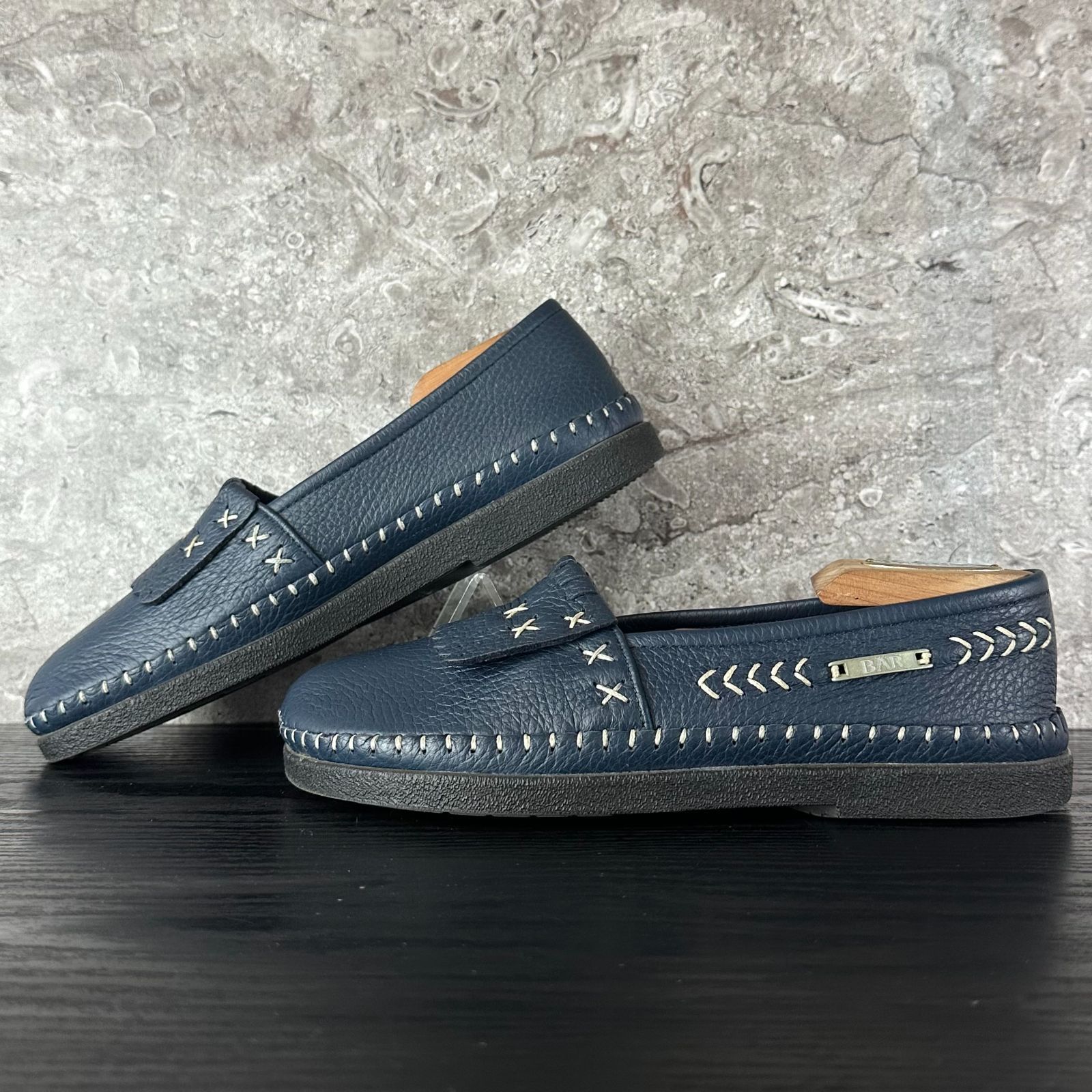 極美品／ケア済／清潔】S887 BÄR GERMANY deerskin (4.6万円) ベアー