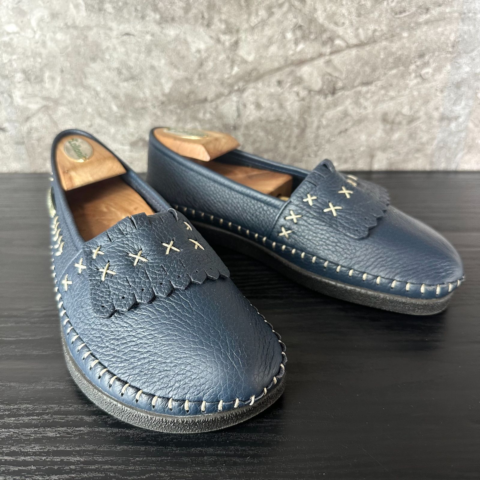 極美品／ケア済／清潔】S887 BÄR GERMANY deerskin (4.6万円) ベアー