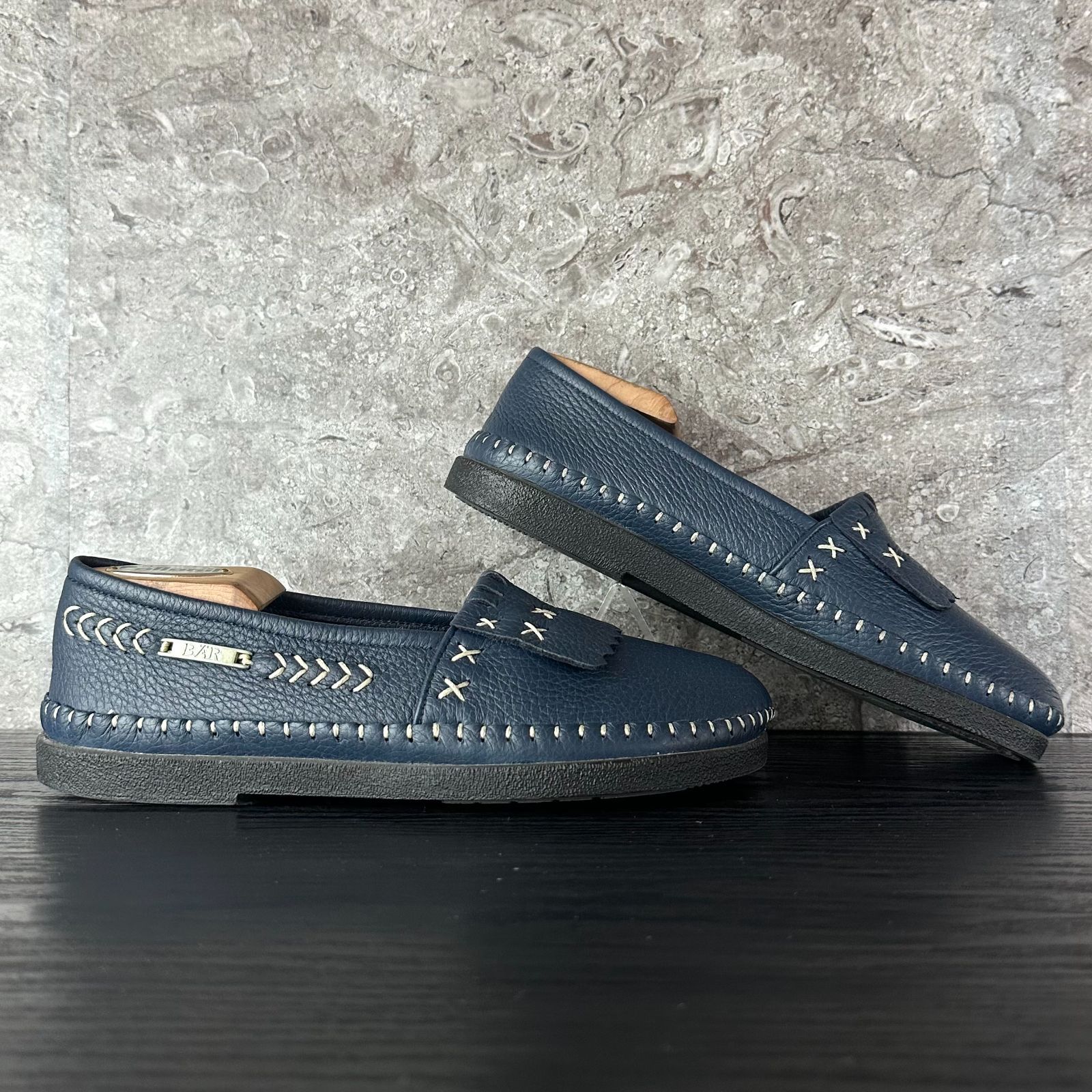 極美品／ケア済／清潔】S887 BÄR GERMANY deerskin (4.6万円) ベアー