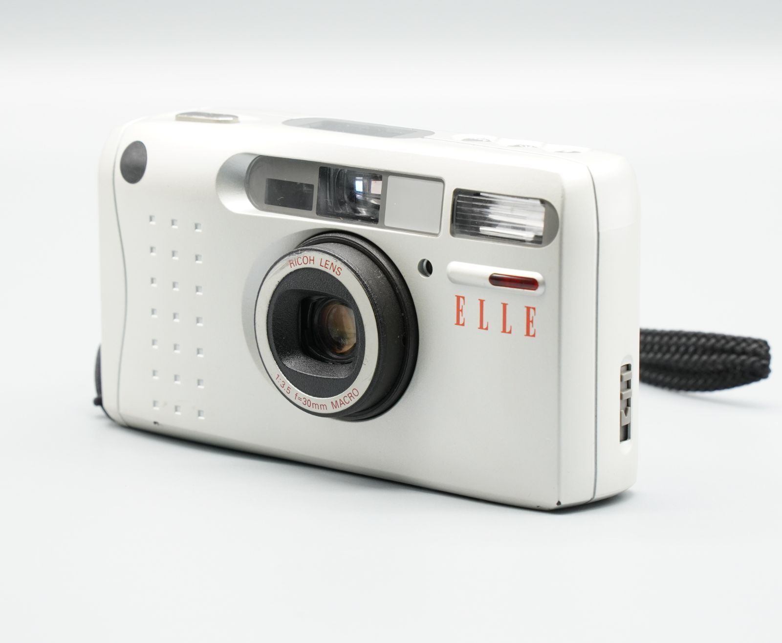 RICOH ELLE シルバー コンパクトフィルムカメラ 動作確認済み - メルカリ