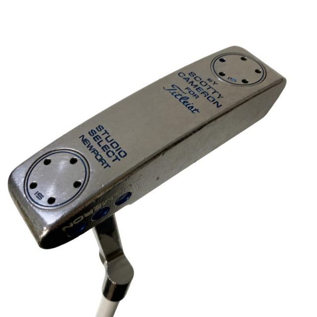 【中古】 タイトリスト SCOTTY CAMERON STUDIO SELECT NEWPORT 35インチ(15g) パター PT スチール (フレックスその他) メンズ 男性用 右利き 右用 Cランク ゴルフクラブ