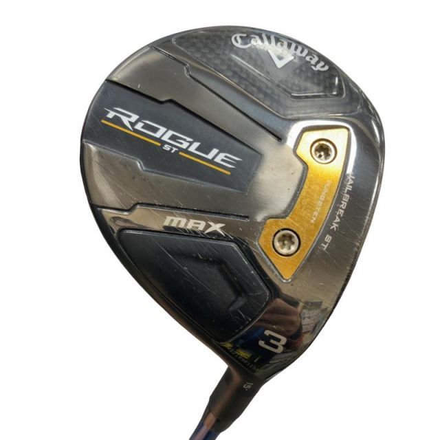 【中古】 キャロウェイ ROGUE ST MAX 3W フェアウェイウッド FW SPEEDER NX 50 (フレックスS) メンズ 男性用 右利き 右用 Cランク ゴルフクラブ
