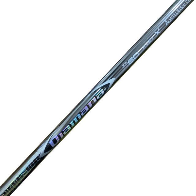 【中古】 ダンロップスリーブ付き(ZX MkII系) 三菱ケミカル(レイヨン)ドライバー用 シャフト Diamana ZF60 (フレックスX)Bランク ゴルフクラブ