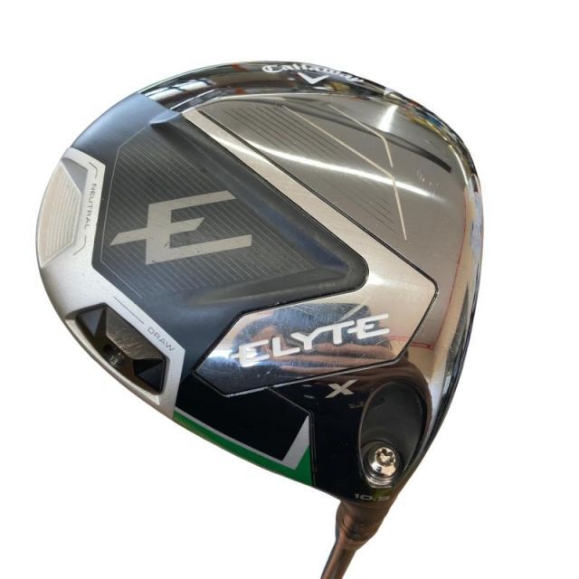 【中古】 キャロウェイ ELYTE X 10.5° ドライバー DR VENTUS GREEN 50 for CW(ELYTE DR) (フレックスSR) メンズ 男性用 右利き 右用 Cランク ゴルフクラブ