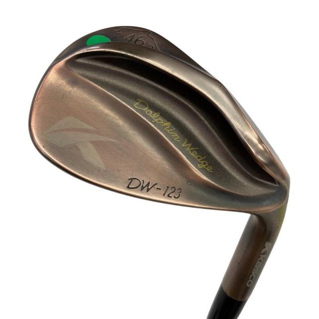 【中古】 キャスコ Dolphin Wedge DW-123 Copper 46° ウェッジ WG Dynamic Gold (フレックスS) メンズ 男性用 右利き 右用 Cランク ゴルフクラブ