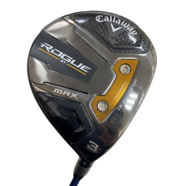 【中古】 キャロウェイ ROGUE ST MAX 3W フェアウェイウッド FW 純正特注シャフト (フレックスS) メンズ 男性用 右利き 右用 Cランク ゴルフクラブ