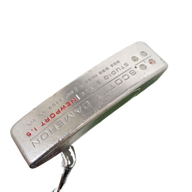 【中古】 タイトリスト SCOTTY CAMERON STUDIO STYLE NEWPORT 1.5 340G 34インチ パター PT スチール (フレックスその他) メンズ 男性用 右利き 右用 Cランク ゴルフクラブ