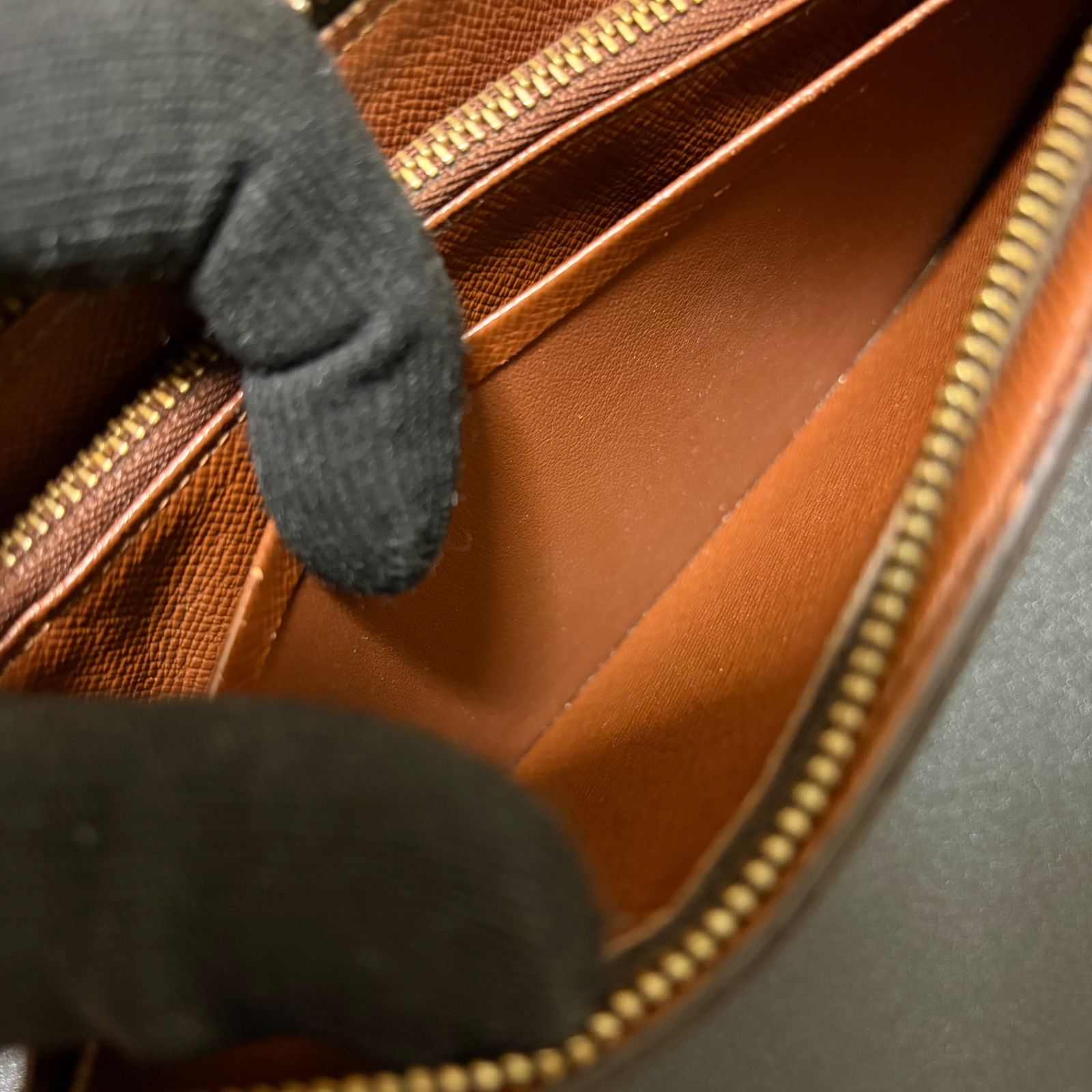 美品！ルイヴィトン モノグラム ポルト モネ ジップ ラウンドファスナー 長財布 g92 ポルト モネ ジップ Louis Vuitton ルイ ヴィトン モノグラム 長