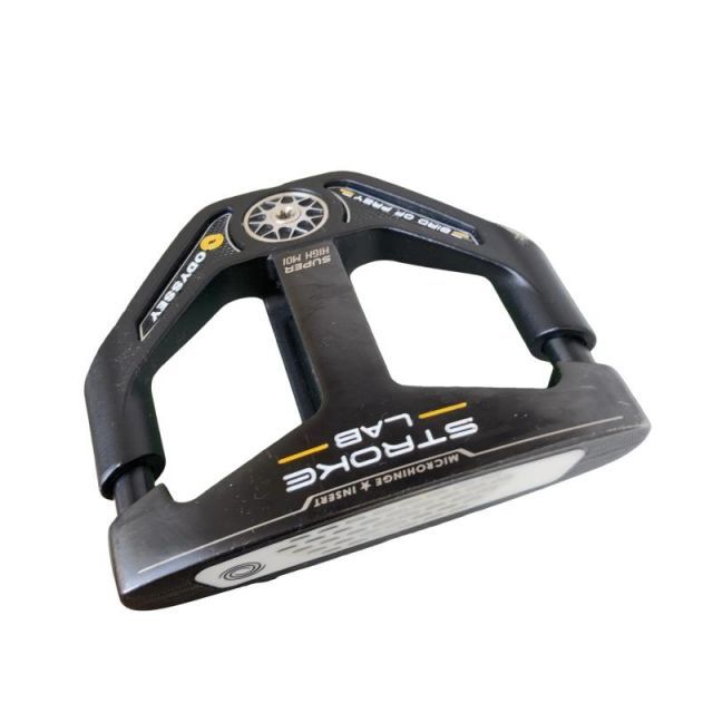 中古】 オデッセイ STROKE LAB BLACK BIRD OF PREY 33インチ パター PT