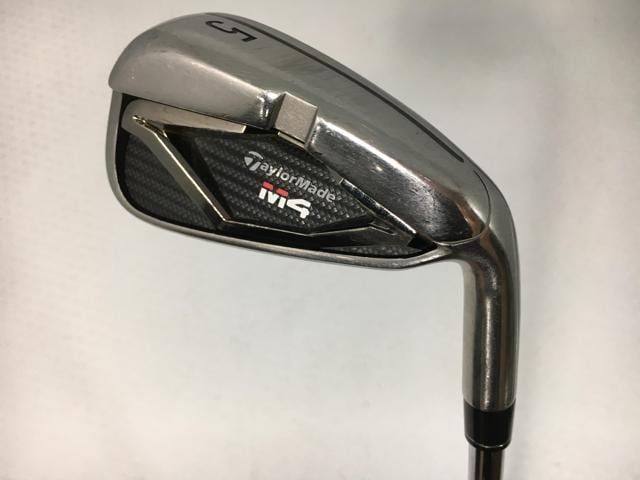 返品OK 【中古ゴルフクラブ】(7本セット)テーラーメイド M4 アイアン 2021 KBS MAX85 スチール 5～9.P.A