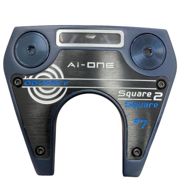 【中古】 オデッセイ Ai-ONE SQUARE 2 SQUARE #7 34インチ パター PT STROKE LAB 90 スチール (フレックスその他) メンズ 男性用 右利き 右用 Cランク ゴルフクラブ