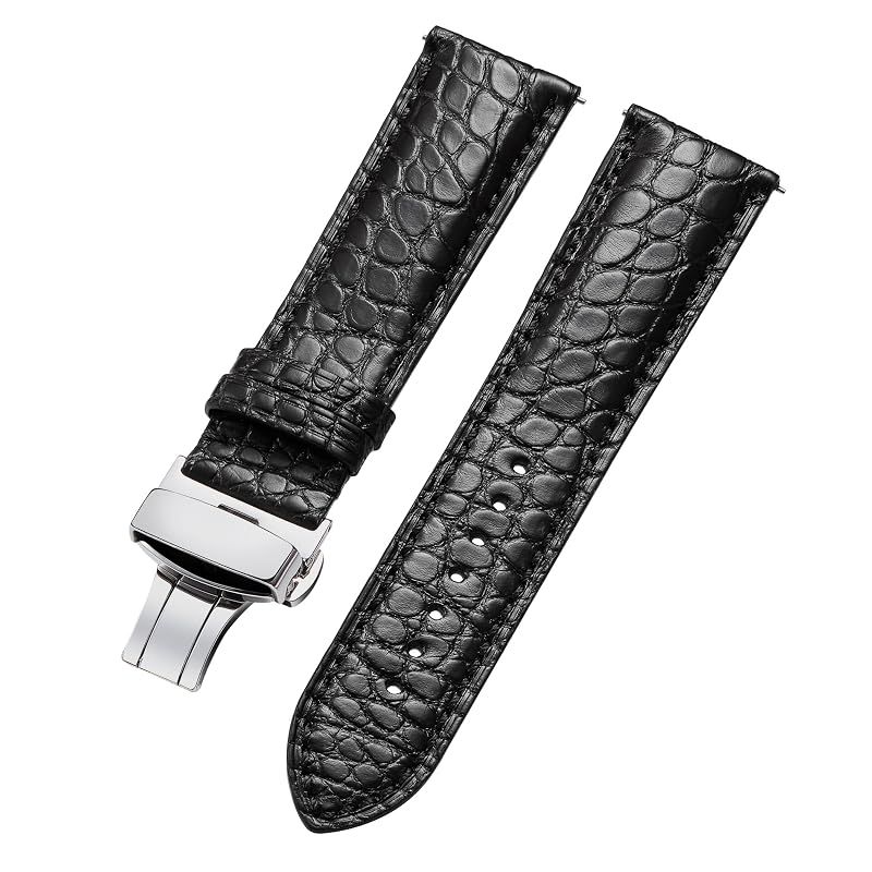 【新品】 [BINLUN] 時計ベルトヴィンテージ レザー 腕時計バンド 本革 時計替えベルト レザー 時計 バンド メンズ 18mm 19mm 20mm 21mm 22mm 模様 エレガント 本革腕時計バンド 交換ベルト クイックリリース メンズ レディ 1 10,341円