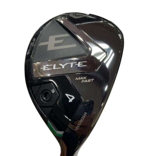 【中古】 キャロウェイ ELYTE MAX FAST U4 ユーティリティ UT LIN-Q GREEN 40 for CW(ELYTE UT) (フレックスR) メンズ 男性用 右利き 右用 Bランク ゴルフクラブ