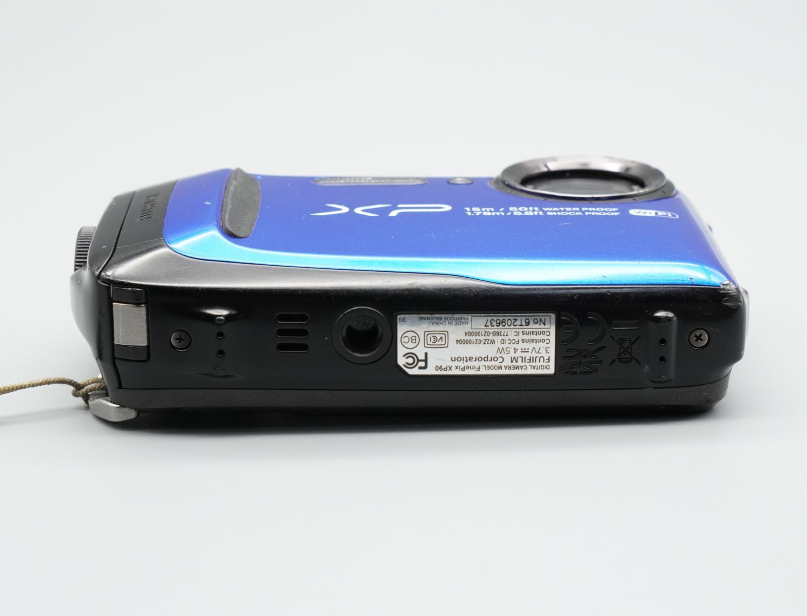 FUJIFILM FinePix XP90 ブルー コンパクトデジタルカメラ 動作確認済み