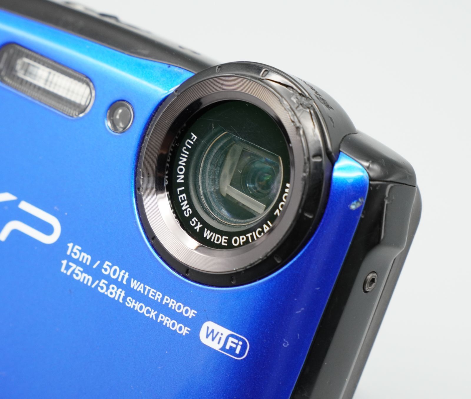 FUJIFILM FinePix XP90 ブルー コンパクトデジタルカメラ 動作確認済み