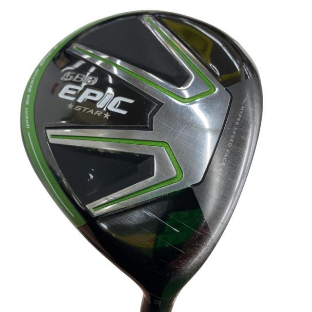 【中古】 キャロウェイ GBB EPIC STAR 3W フェアウェイウッド FW Speeder EVOLUTION for GBB (フレックスS) メンズ 男性用 右利き 右用 Cランク ゴルフクラブ