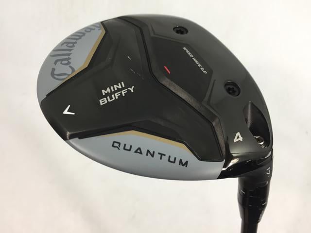 返品OK 【中古ゴルフクラブ】【美品】キャロウェイ QUANTUM MINI BUFFY (クアンタム ミニ バフィ) フェアウェイ 2026 (日本仕様) ATHLEMAX 50 for Callaway 4W