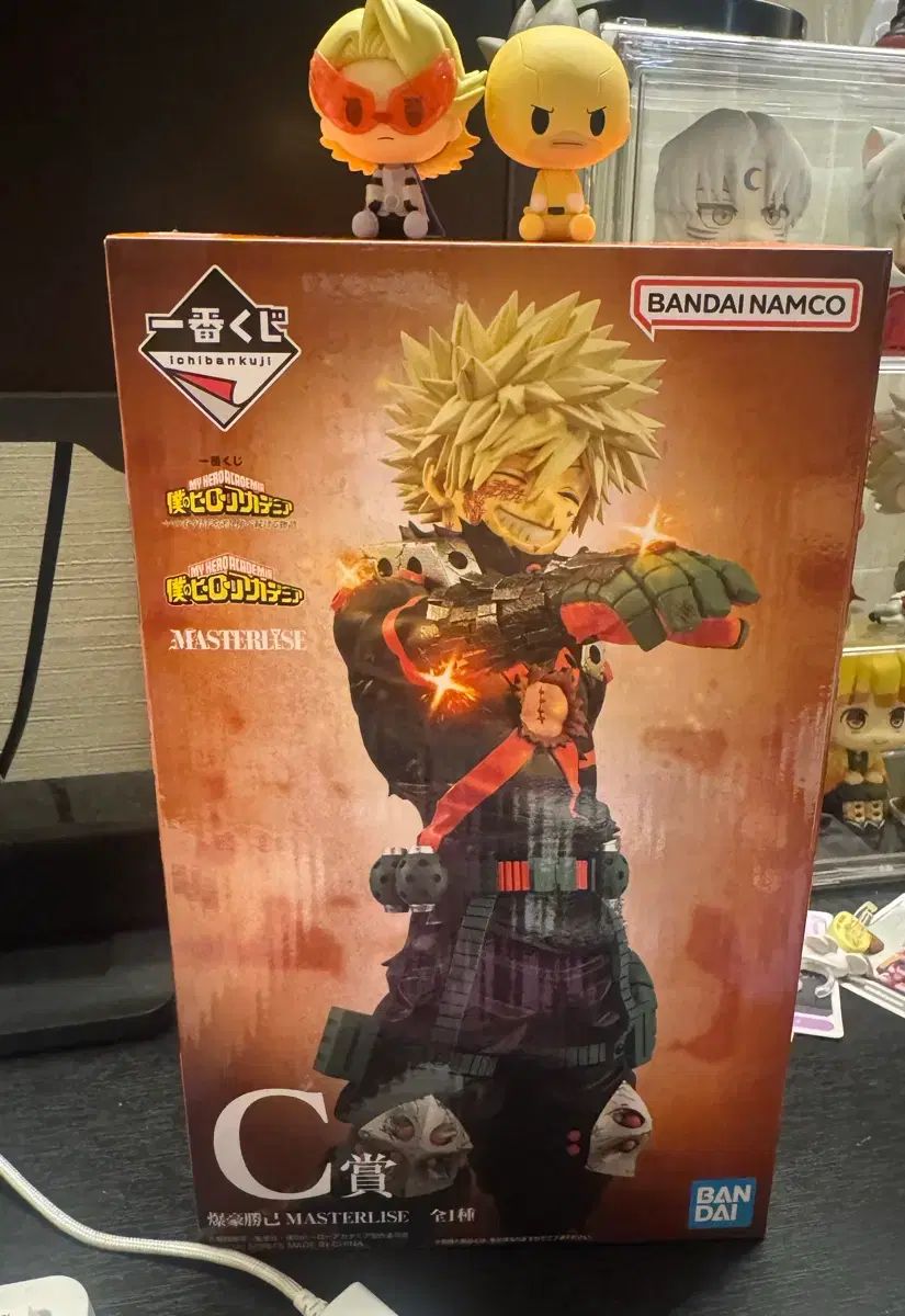 未開封 칼박스) 僕のヒーローアカデミア 爆豪 勝己 C賞 + ちょこのっこ 2個
