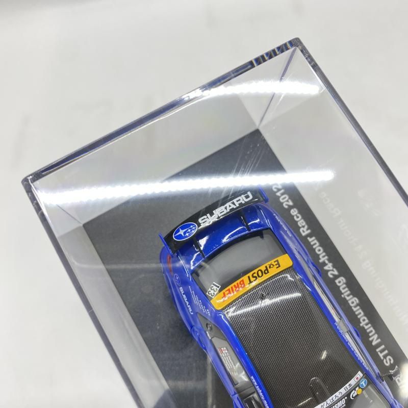 中古】 開封) 1／43 エブロ SUBARU WRX STI