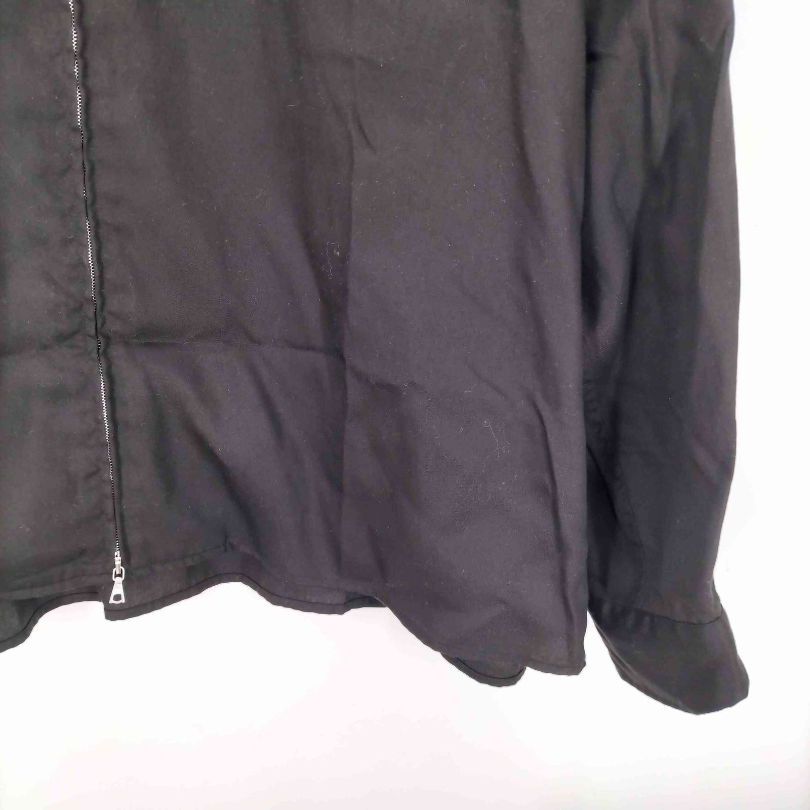 ソフネット SOPHNET. 26SS DRAPE ZIP-UP SHIRT ドレープ ジップアップ