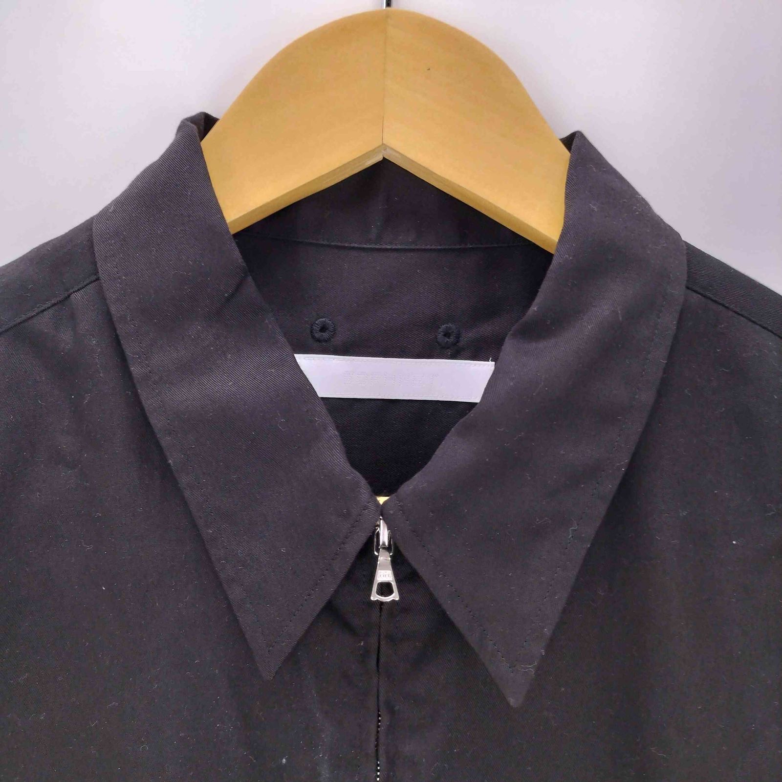 ソフネット SOPHNET. 26SS DRAPE ZIP-UP SHIRT ドレープ ジップアップ