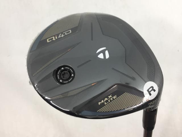 返品OK 【中古ゴルフクラブ】【未使用品】テーラーメイド Qi4D MAX LITE フェアウェイ 2026 (日本仕様) REAX 45 7W