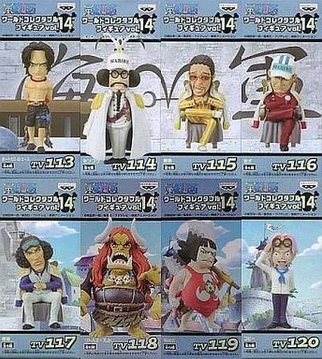 【中古】フィギュア 全8種セット 「ワンピース」 ワールドコレクタブルフィギュア vol.14