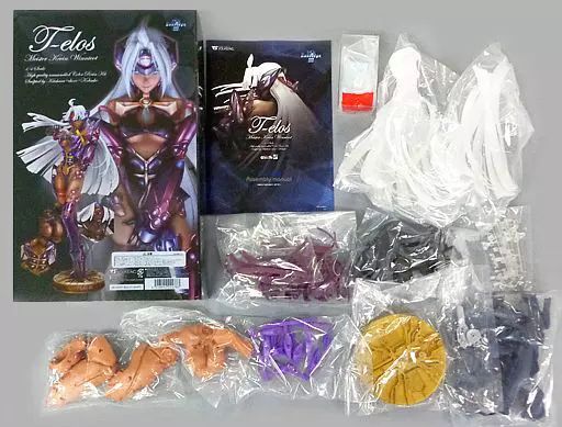【中古】フィギュア キャラグミン T-elos 「ゼノサーガ エピソードIII ツァラトゥストラはかく語りき」 1/4 カラーレジンキャストキット ボークスショップ＆ホビー天国ウェブ限定