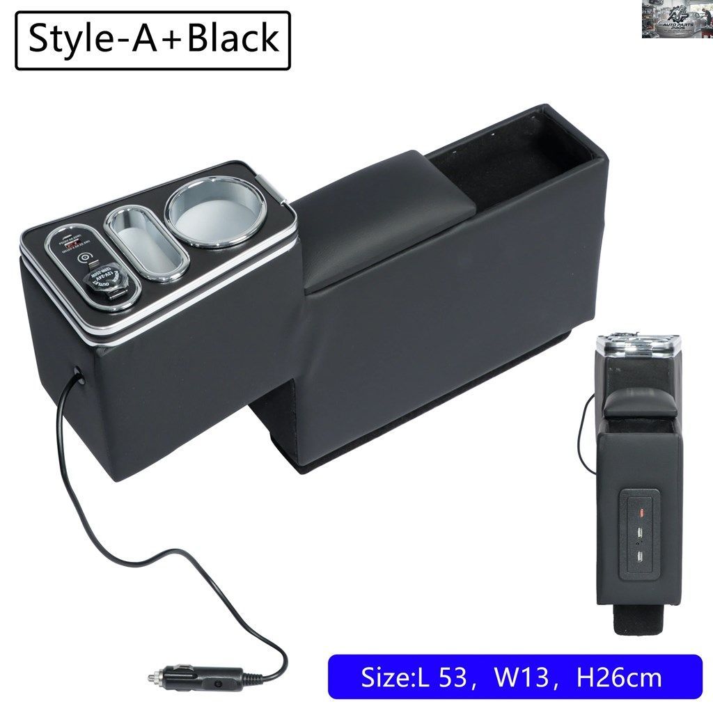 HUSTLER MR52S MR92S CONSOLE BOX FLARE CROSSOVER LED LIGHT CENTER CONSOLE STORAGE BOX INTERIOR CAR