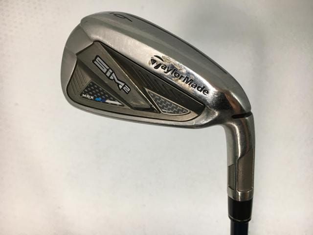 返品OK 【中古ゴルフクラブ】(5本セット)テーラーメイド SIM2 MAX (シム2 マックス) アイアン 2021 (日本仕様) TENSEI BLUE TM60 6～9.P