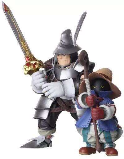 【中古】フィギュア BRING ARTS ビビ・オルニティア＆アデルバート・スタイナー 「ファイナルファンタジーIX」
