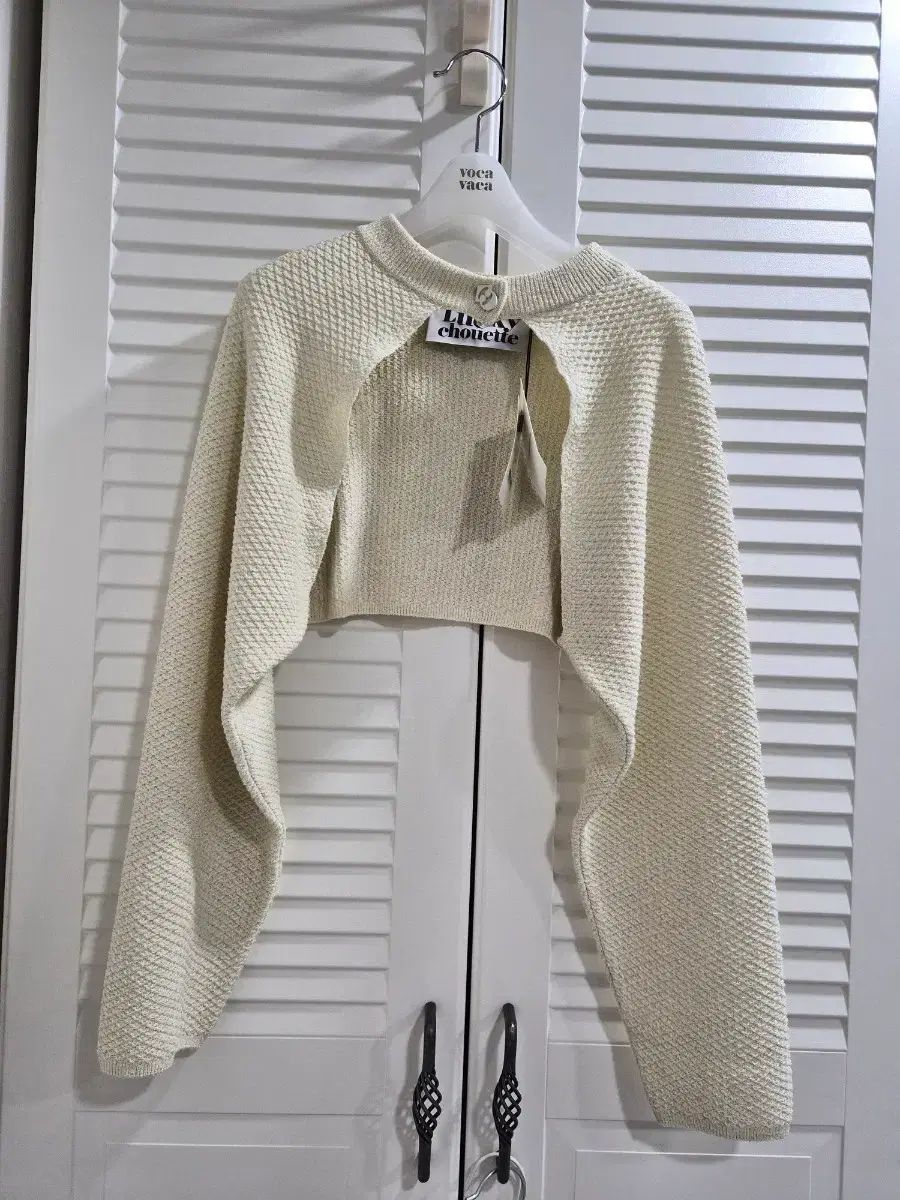LUCKY CHOUETTE ラッキーシュエトゥ ボレロカーディガン 出品