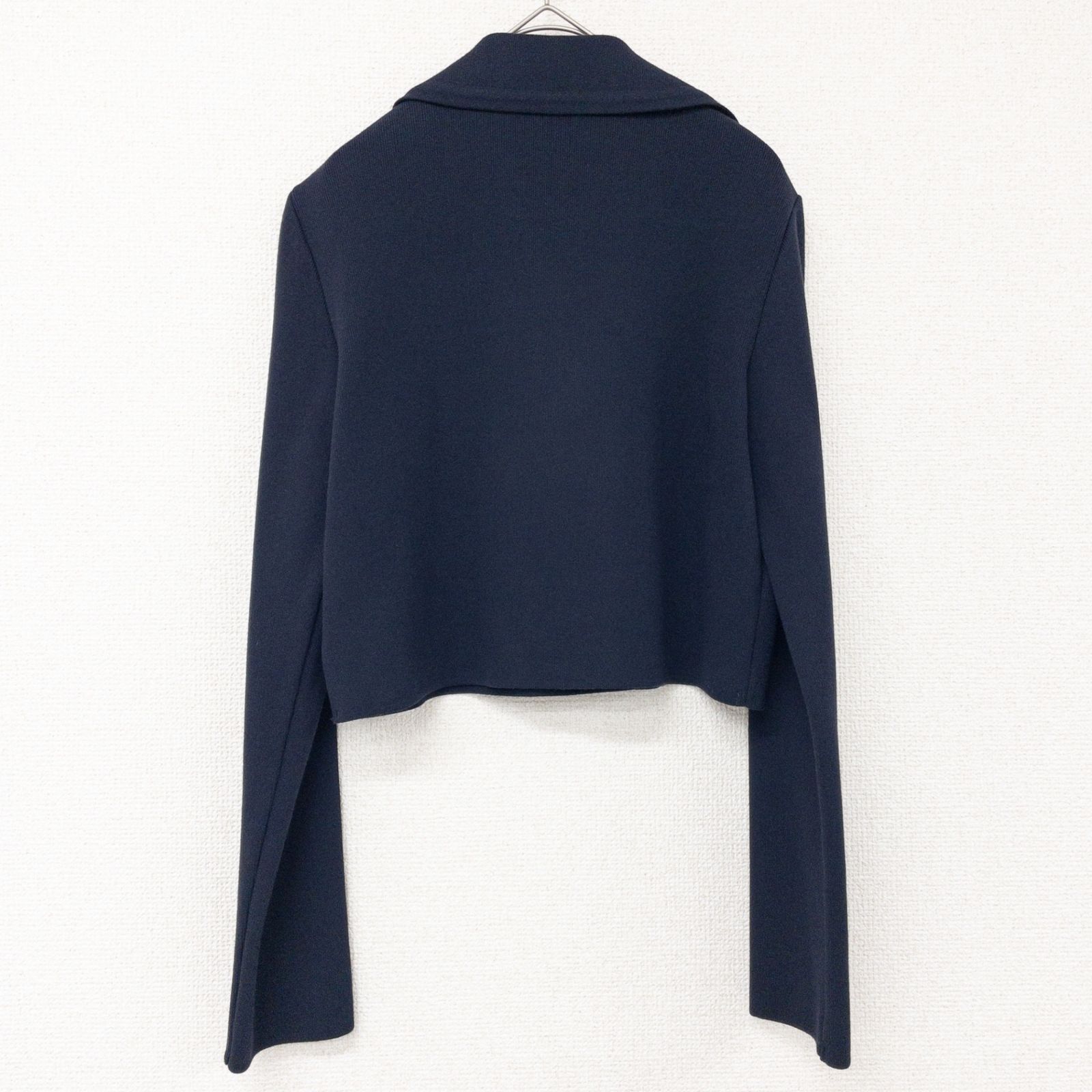 FOXEY フォクシー ニットジャケット パールボタン クロップド ショート