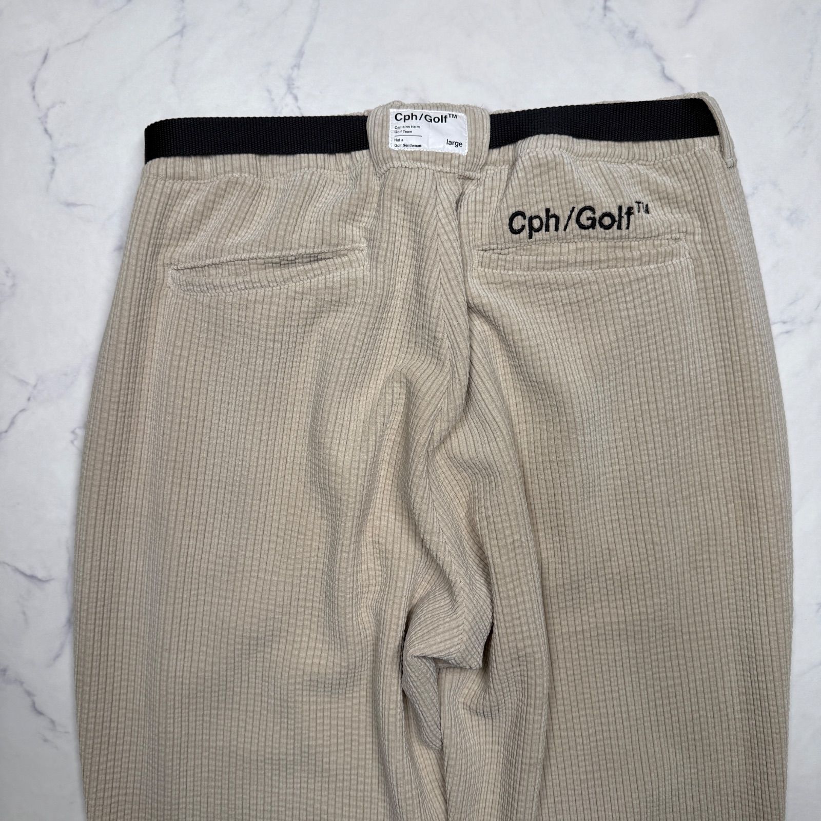 美品 Cph/Golf Captains Helm Golf コーデュロイ イージーパンツ